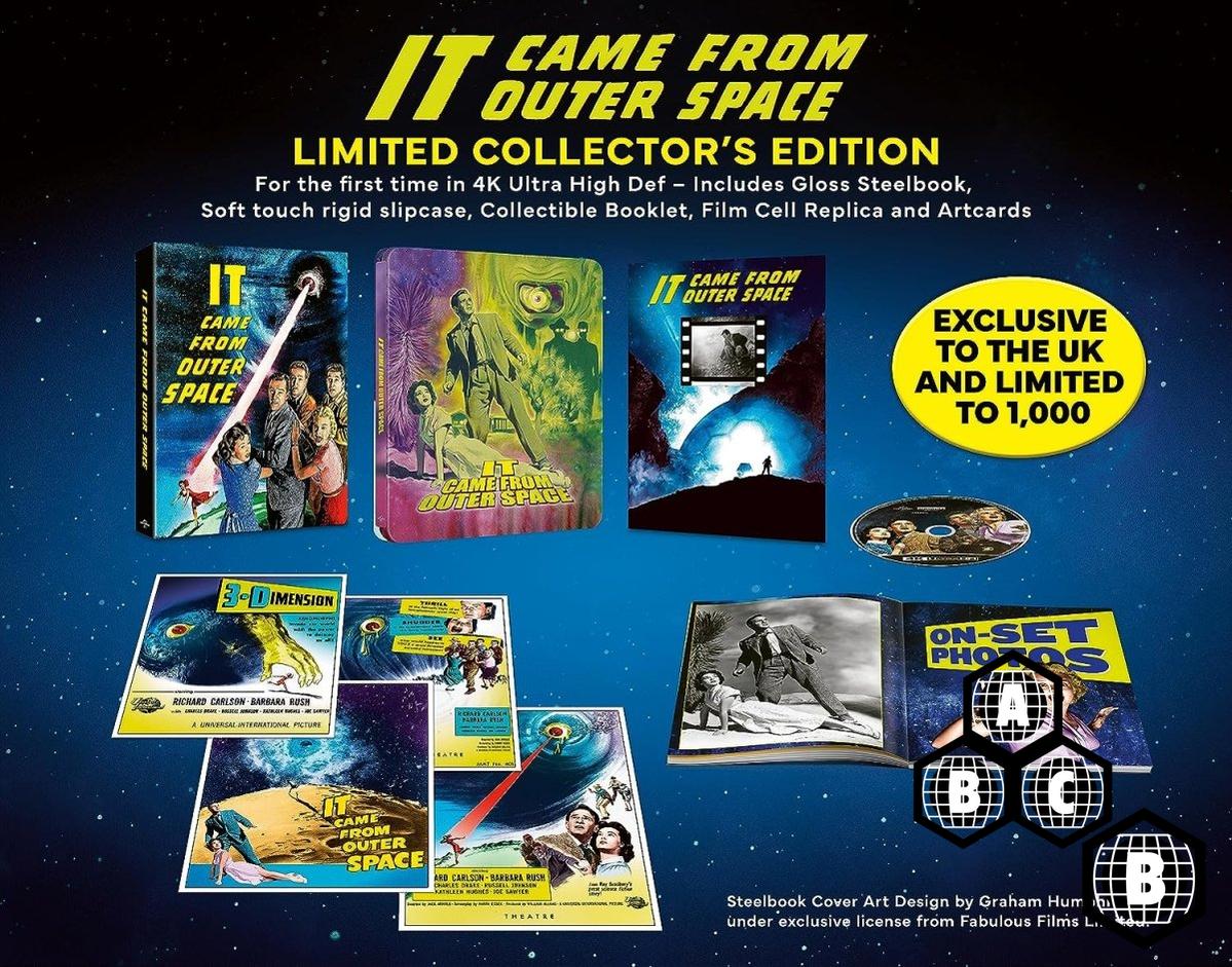 It Came From Outer Space (4K UHD, Limited Collector's Edition, Region Free/B) - New 4K UHD