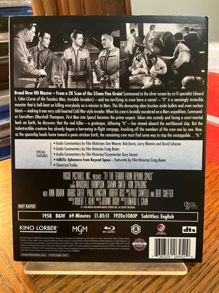 It! The Terror From Beyond Space w/SLIP USED - Used Blu - Ray