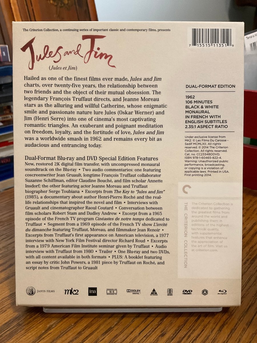 Jules and Jim (#281) w/SLIPCASE USED