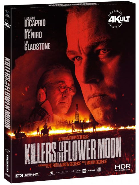 Killers of the Flower Moon (4K UHD/Blu-Ray, Premium Limited Edition, Region Free/B) w/ Rigid Slip