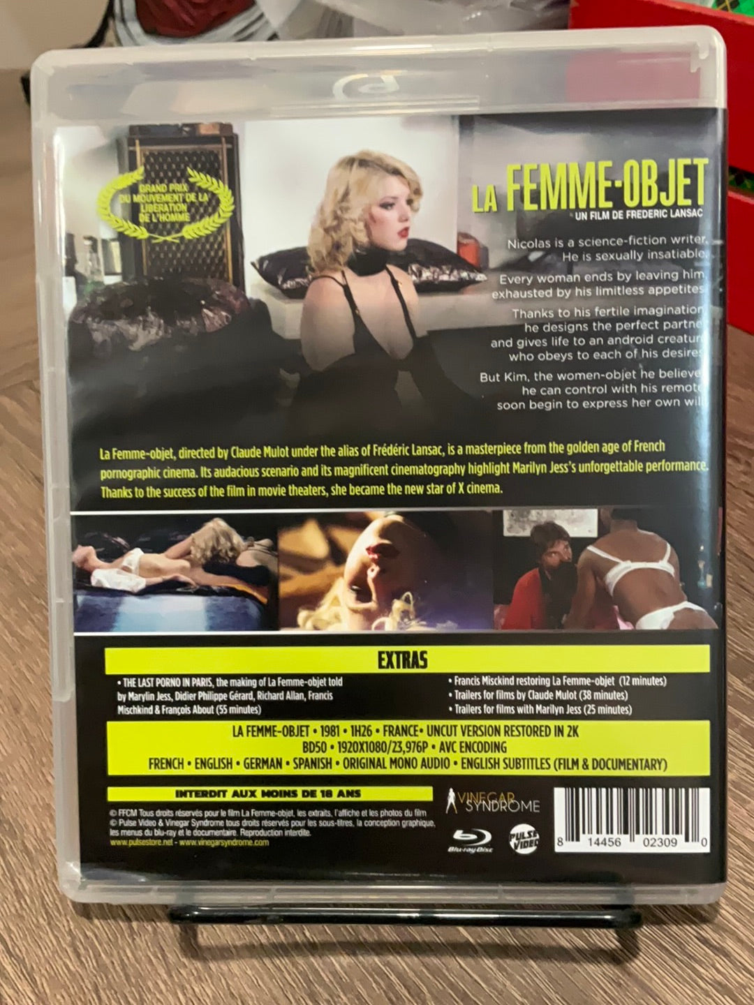 La Femme-Objet w/ SLIP USED
