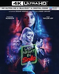 Last Night in Soho 4K UHD W/SLIP USED