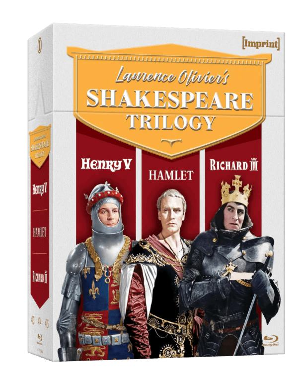 Laurence Olivier’s Shakespeare Trilogy (Limited Edition, Region Free) - New Blu - Ray