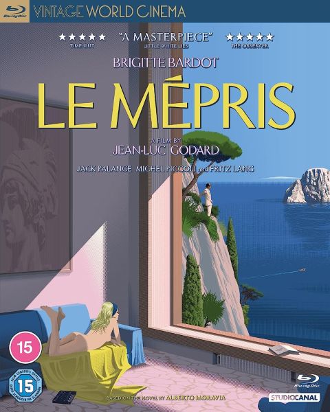 Le Mépris aka Contempt (Blu-Ray, Region B) w/SLIP