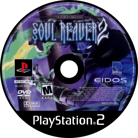Legacy of Kain Soul Reaver 2 Playstation 2 LOOSE - Video Games - Playstation 2