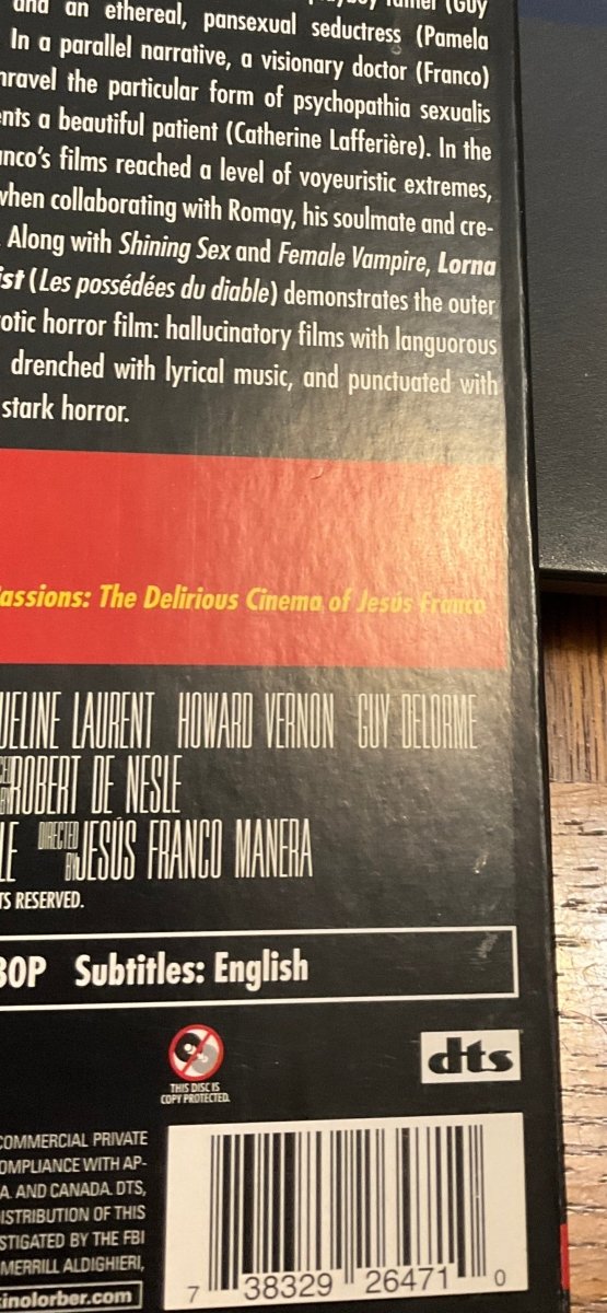 Lorna the Exorcist (Kino Cult) W/SLIP USED