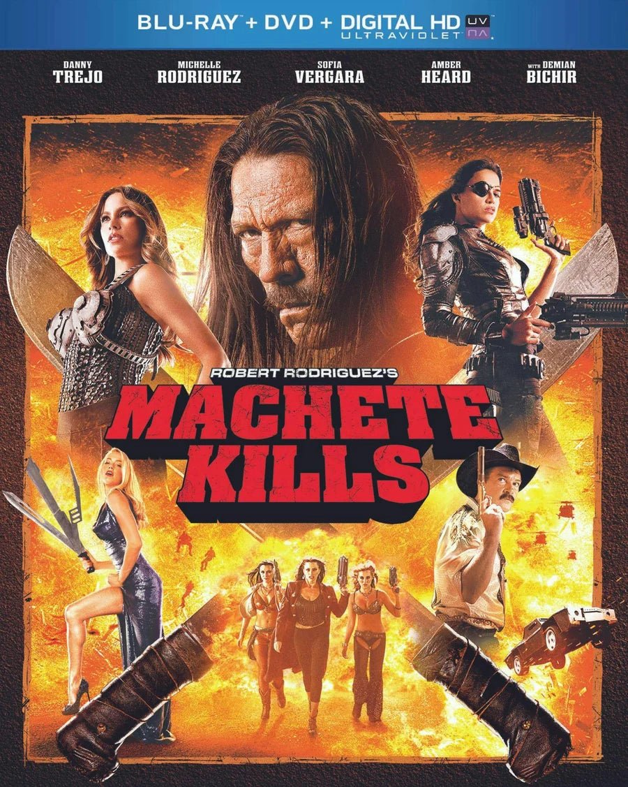 Machete Kills (Blu-Ray + DVD Combo) w/ SLIP USED