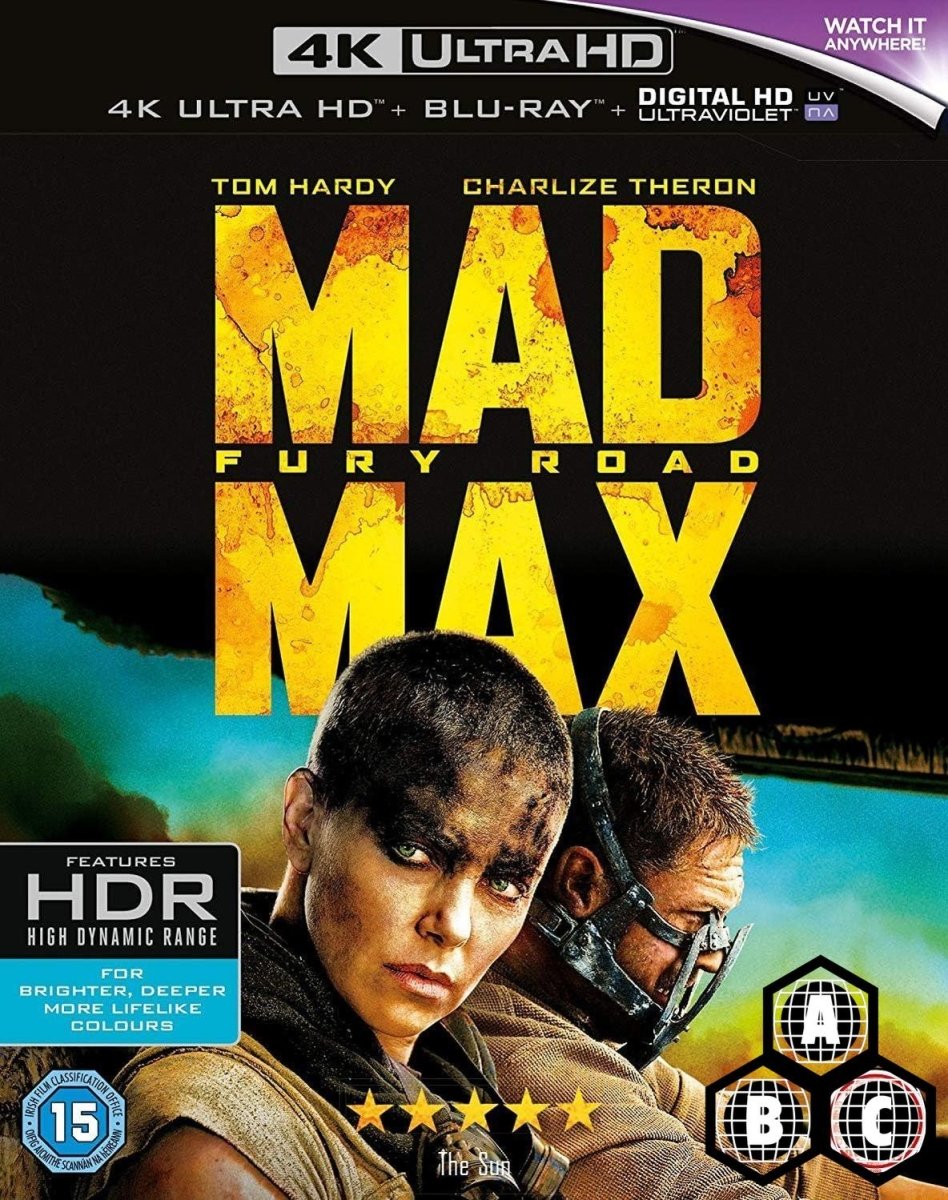 Mad Max: Fury Road (4K UHD, Region Free) - New 4K UHD