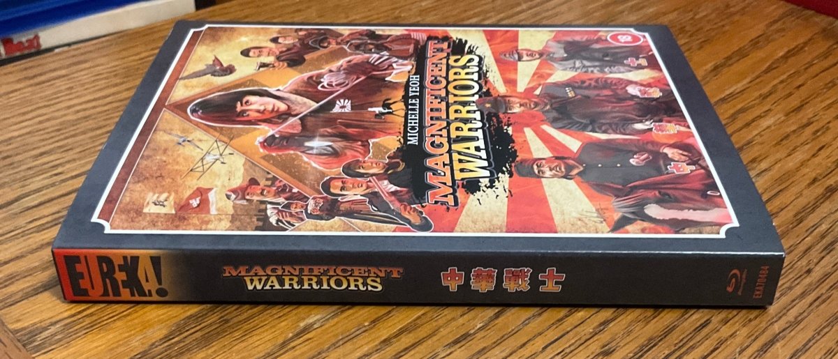 MAGNIFICENT WARRIORS (REGION B) W/SLIP & BOOKLET USED