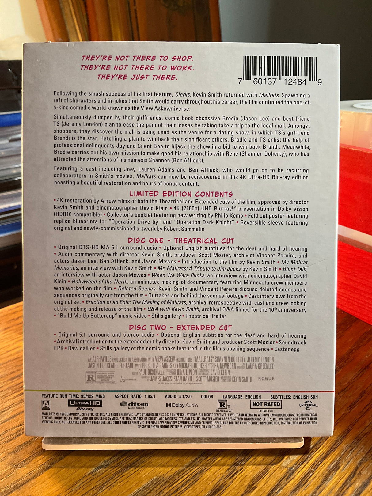 Mallrats (4K UHD, Limited Edition) w/SLIP USED