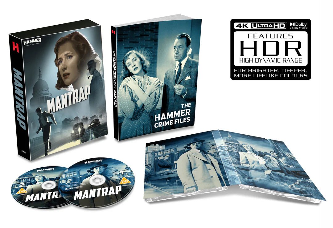 Mantrap (4K UHD, Limited Collector's Edition, Region Free) - New 4K UHD