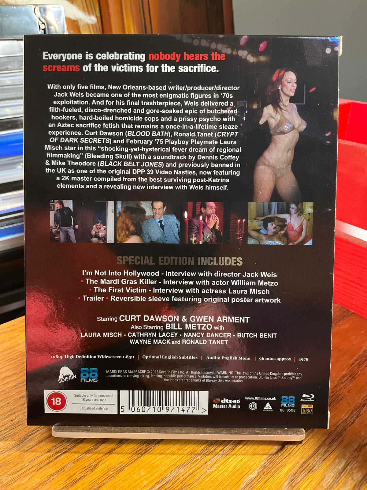 Mardi Gras Massacre (Limited Edition, Region B) w/SLIP USED