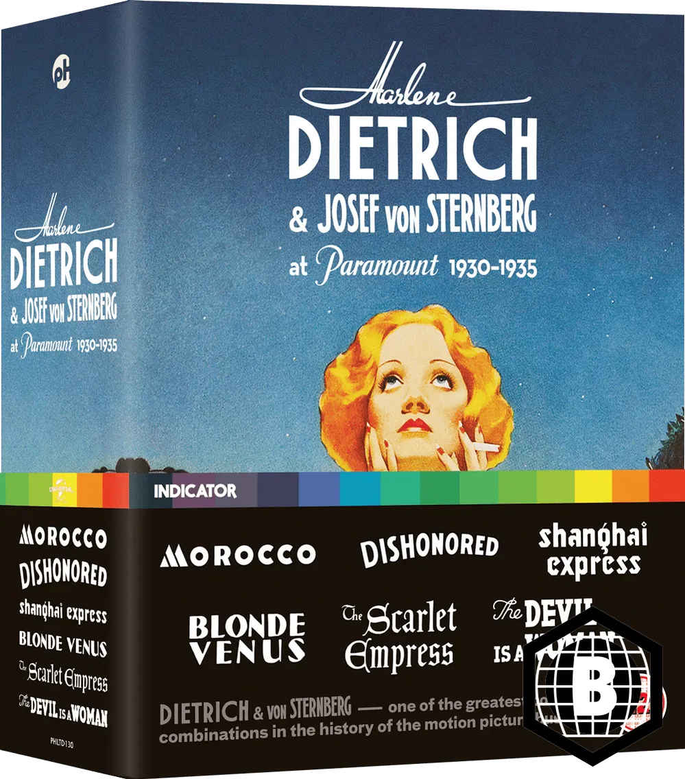 Marlene Dietrich & Josef Von Sternberg at Paramount 1930 - 1935 (Limited Edition, Region B) - New Blu - Ray