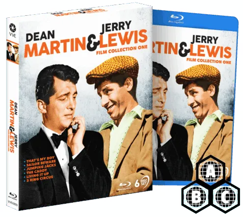 Martin and Lewis: Film Collection One (Region Free) w/SLIP - New Blu - Ray