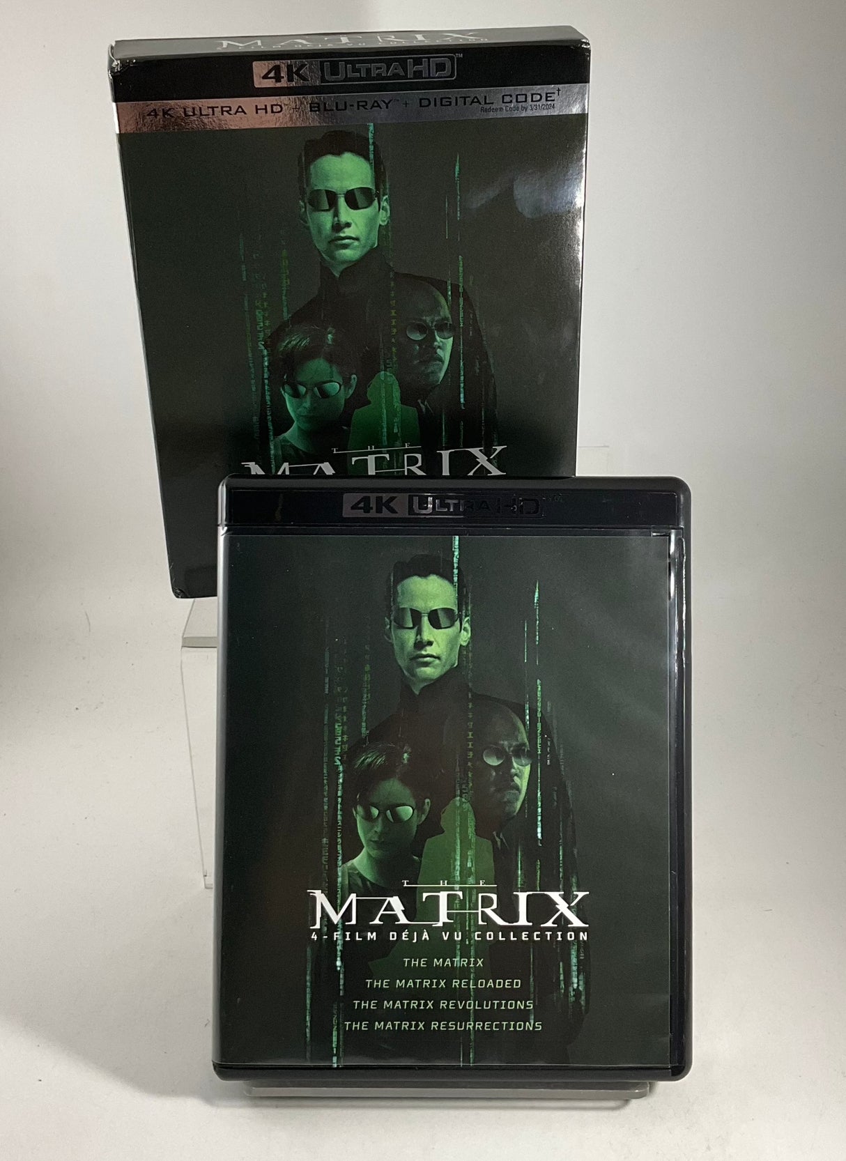 Matrix - The 4-Film Déjà vu Collection (4K UHD) USED