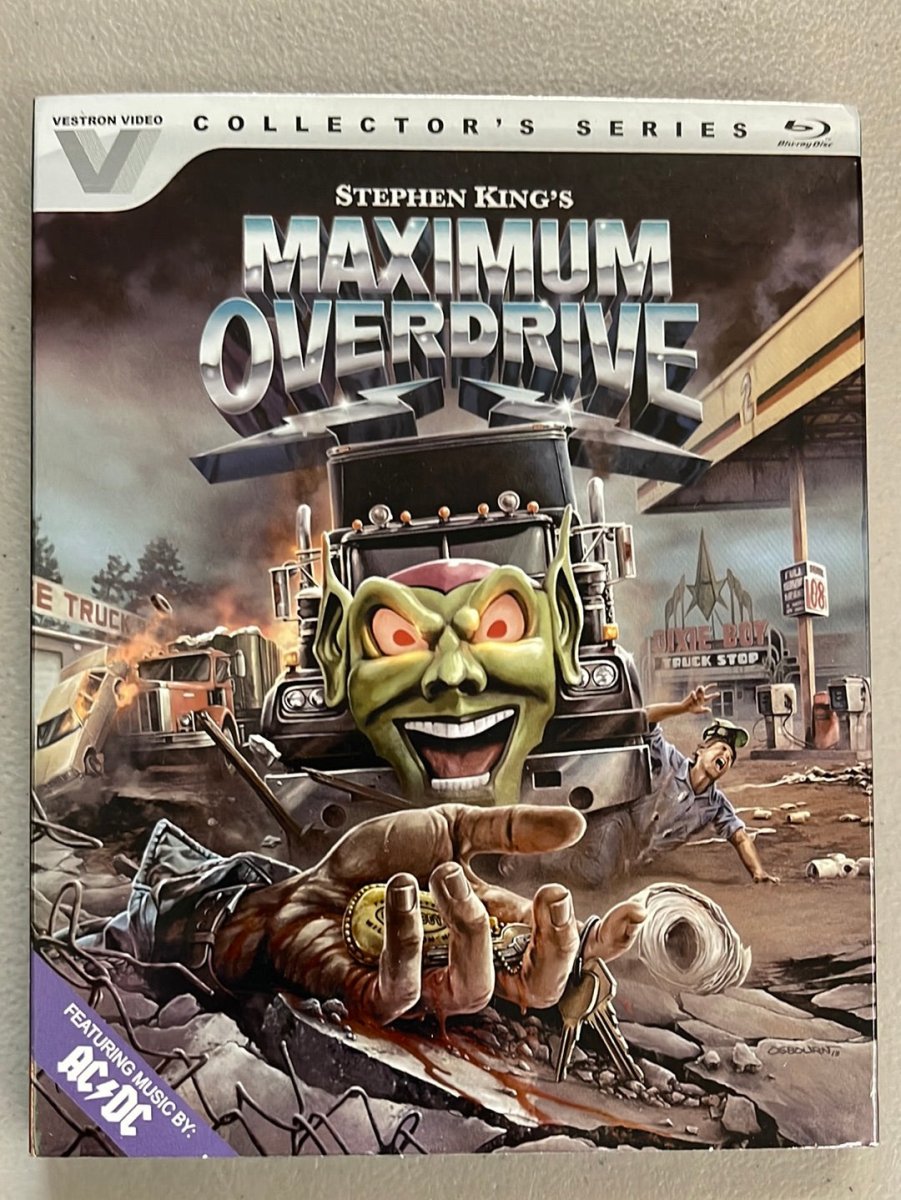 Maximum Overdrive w/SLIP - New Blu - Ray