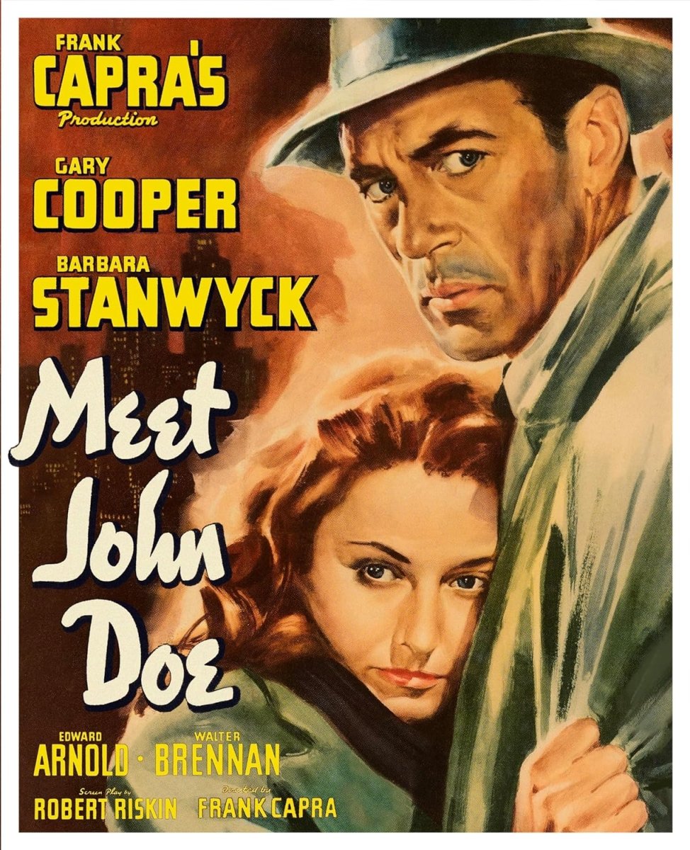Meet John Doe (1941) - New Blu - Ray