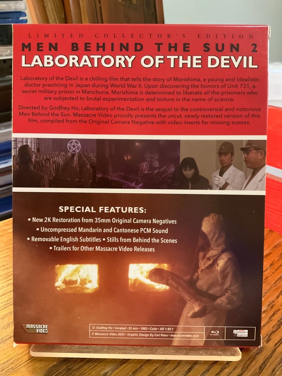 Men Behind the Sun 2: Laboratory of the Devil (Limited Edition) w/SLIP USED