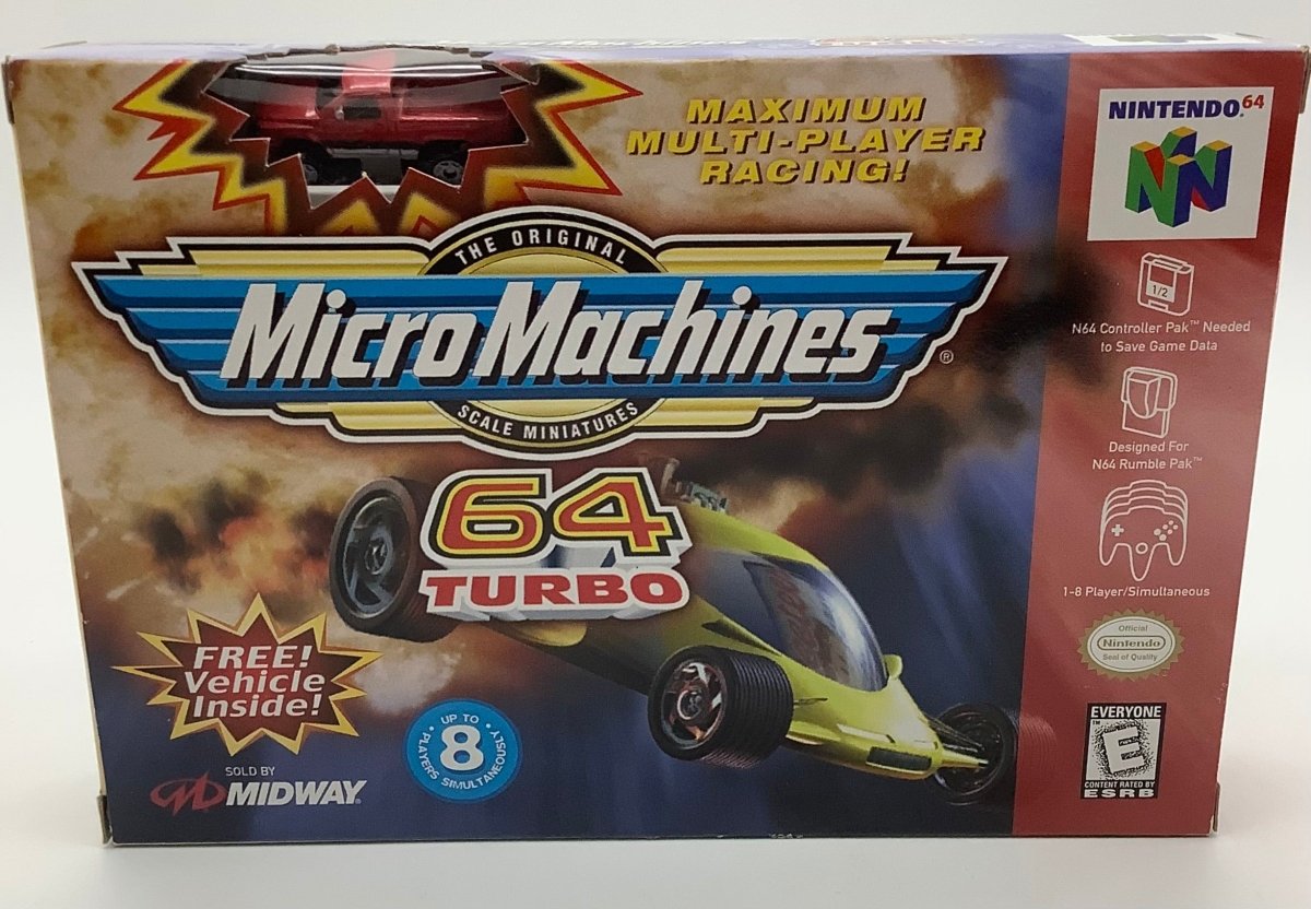 Micro Machines 64 Turbo Nintendo 64 USED - Video Games - Nintendo 64