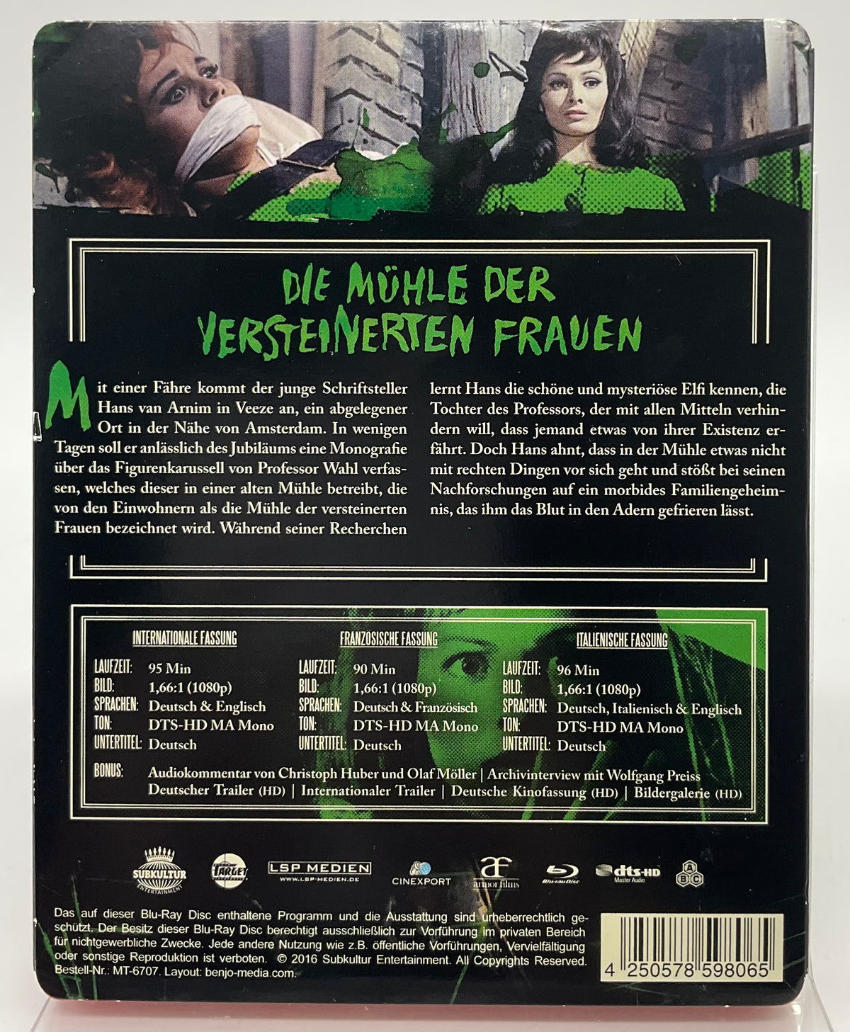 Mill of the Stone Women / Die Mühle der Versteinerten Frauen (Subkultur, Limited Edition, German Import) w/SLIP USED