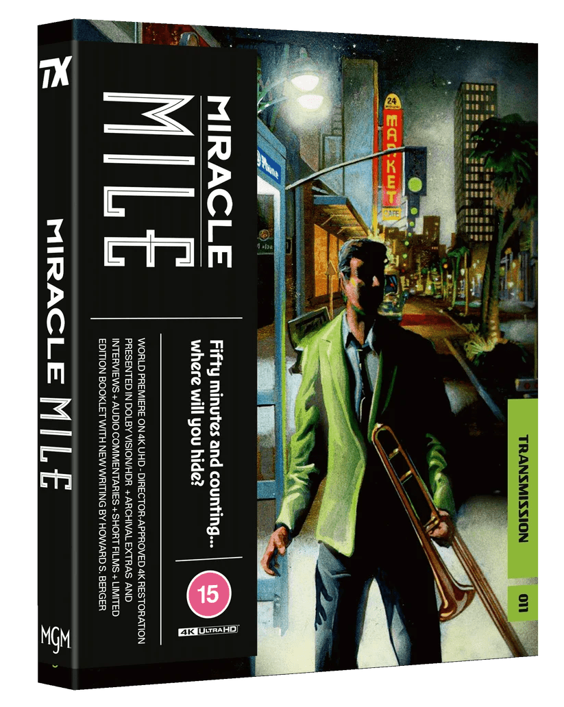 Miracle Mile (4K UHD, UK Limited Edition, Region Free/B) - New 4K UHD