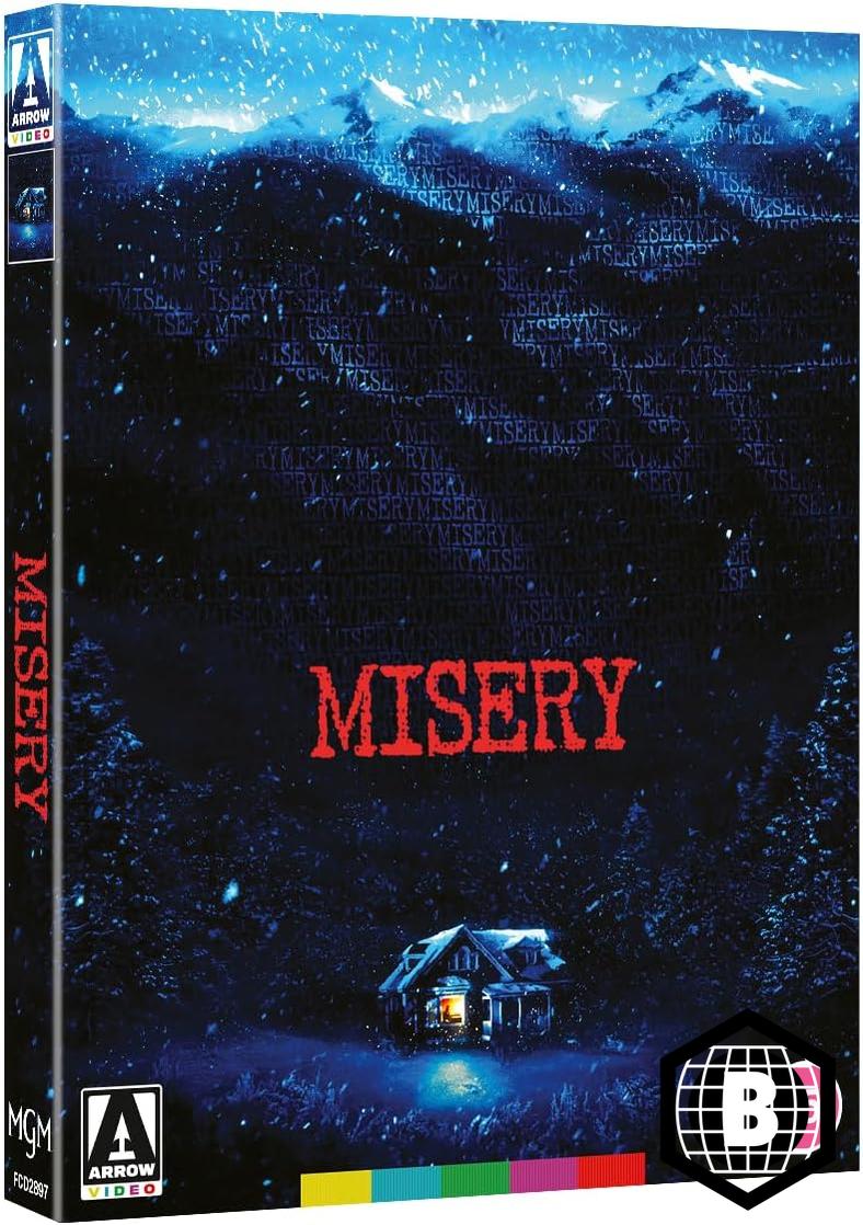 Misery (Blu-ray, Arrow UK Limited Edition, Region B) - New Blu-Ray