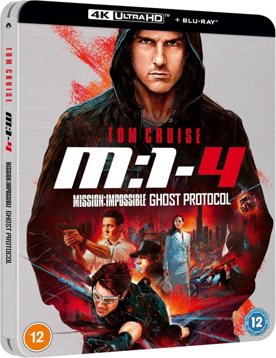 Mission: Impossible 4 - Ghost Protocol (4K UHD, LE Steelbook, Region Free/B)