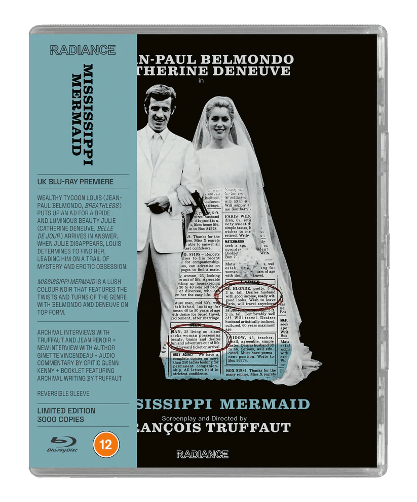 Mississippi Mermaid (Limited Edition, Region B) - New Blu - Ray