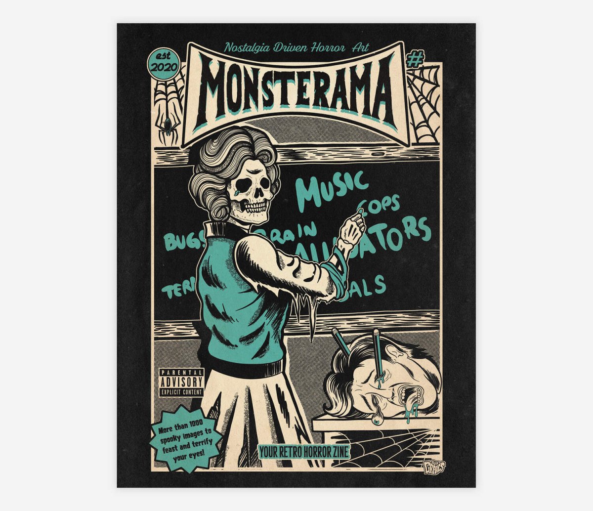 Monsterama Zine 4 - Books