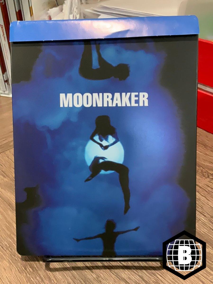 Moonraker (REGION B) FRENCH IMPORT STEELBOOK USED *SEE NOTE*