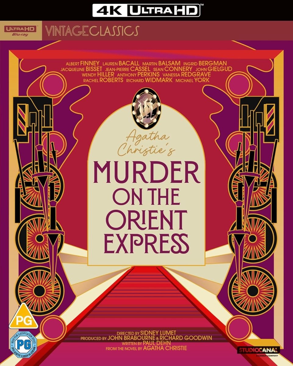 Murder on the Orient Express (4K UHD, Region Free) w/SLIP