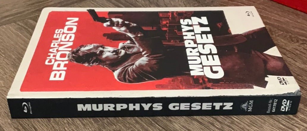 Murphy's Law AKA Murphys Gesetz GERMAN IMPORT (REGION B) MEDIABOOK USED - Used Blu - Ray