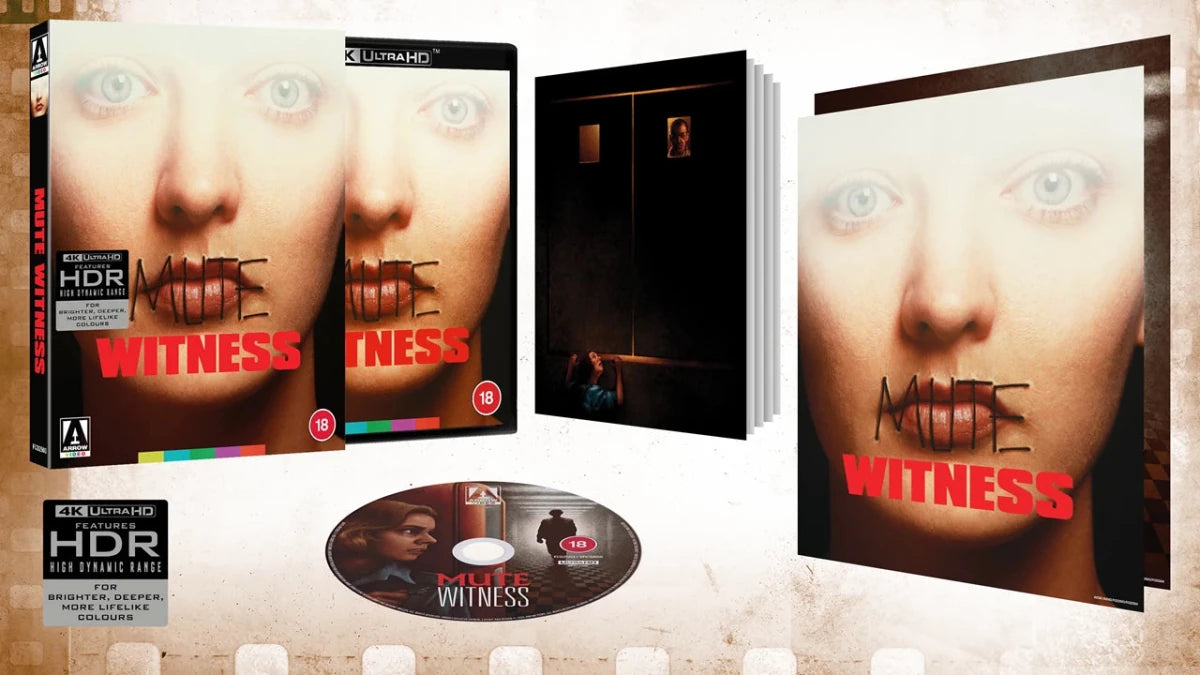 Mute Witness (4K UHD, Arrow UK Limited Edition, Region Free) w/SLIP