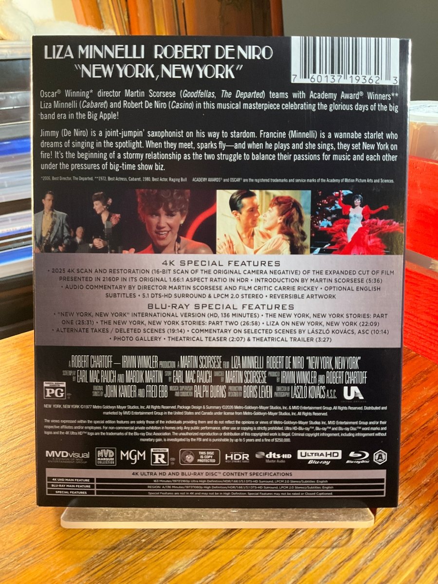 New York, New York (4K UHD, Collector's Edition) w/SLIP USED