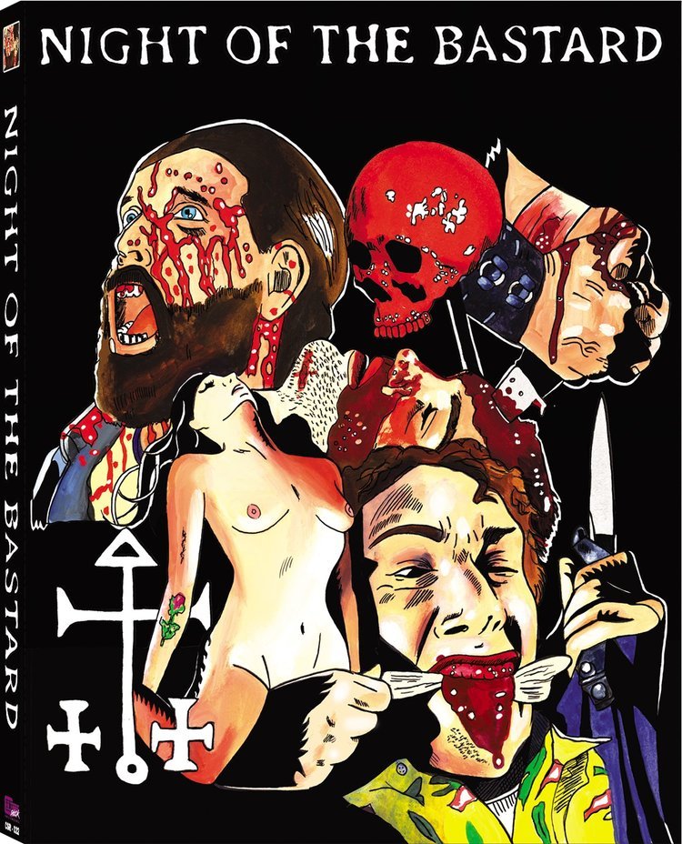Night of the Bastard w/SLIP - New Blu - Ray