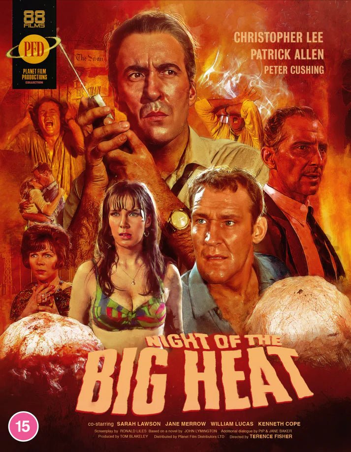 Night of the Big Heat (Region B) - New Blu - Ray