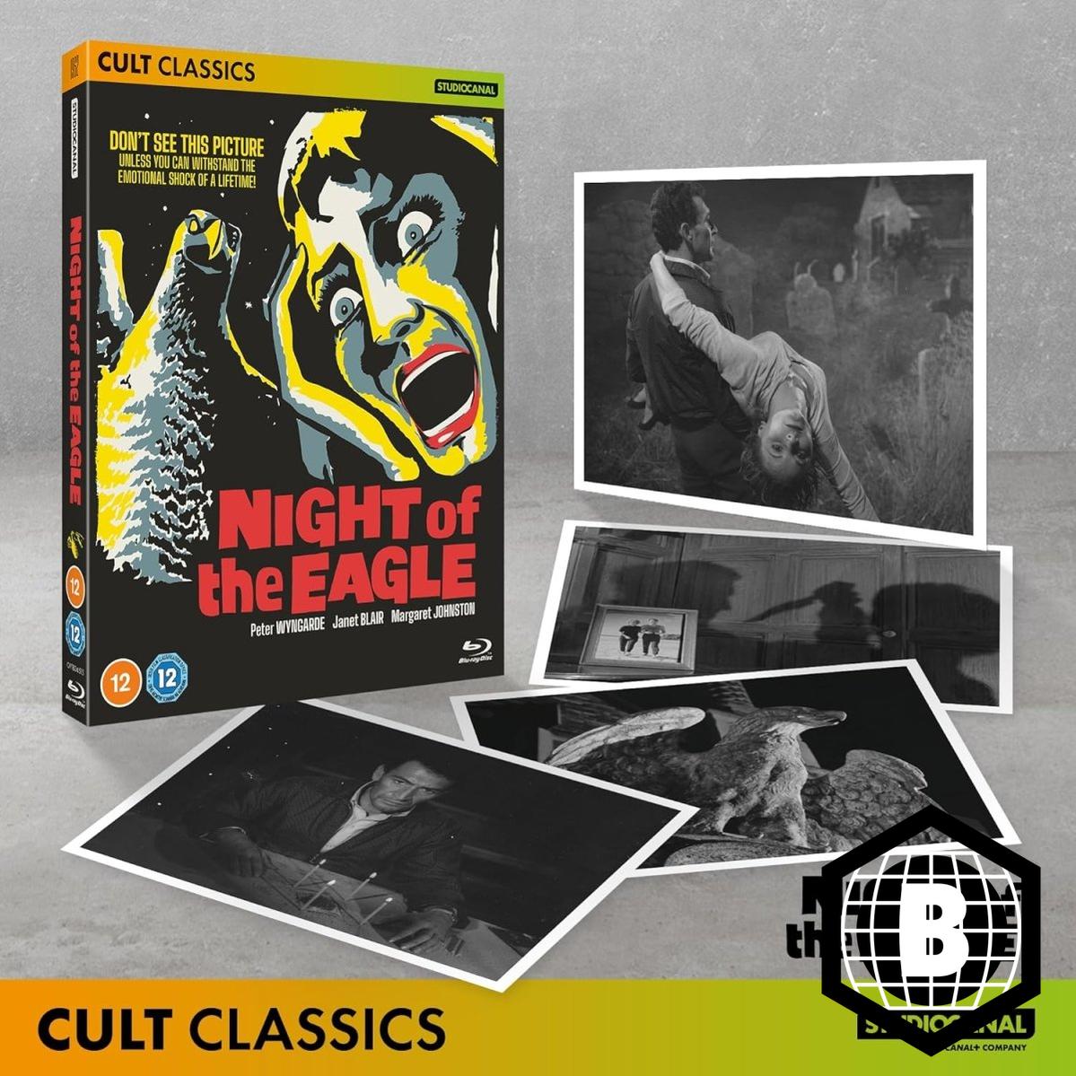 Night of the Eagle aka Burn Witch Burn (StudioCanal, Region B) w/SLIP - New Blu - Ray