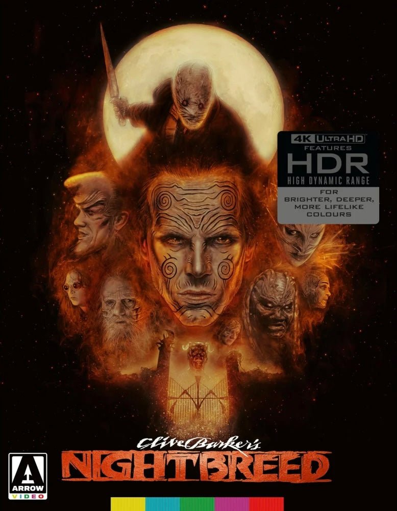Nightbreed (4K UHD, Arrow UK Limited Edition, Region Free/B) - New 4K UHD