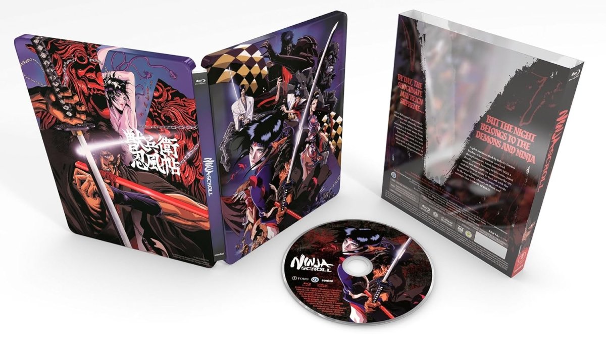 Ninja Scroll (Limited Edition, Steelbook) - New Blu - Ray