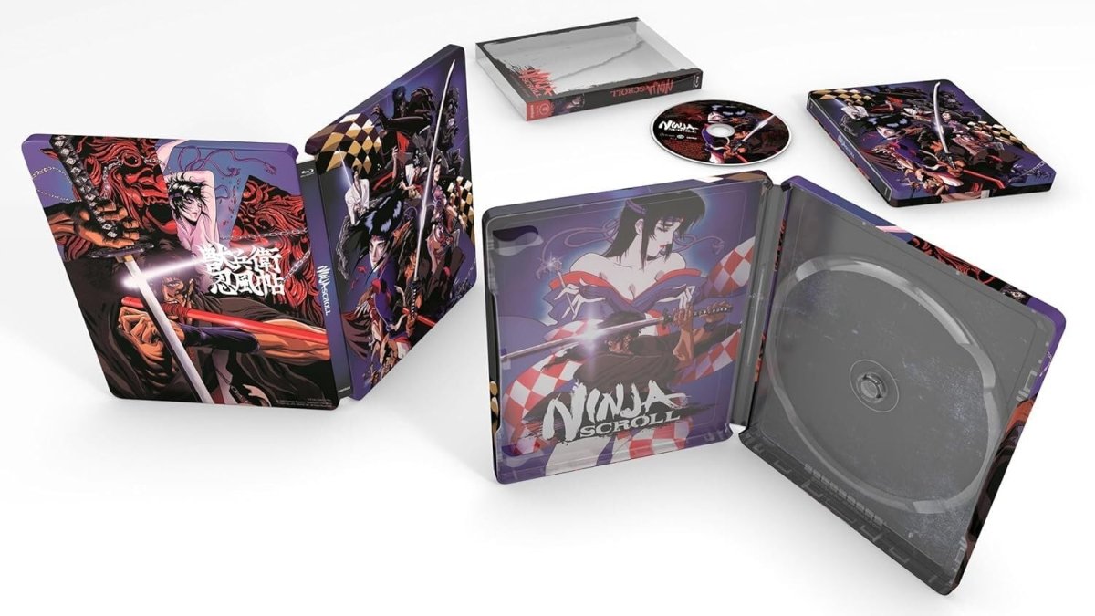 Ninja Scroll (Limited Edition, Steelbook) - New Blu - Ray