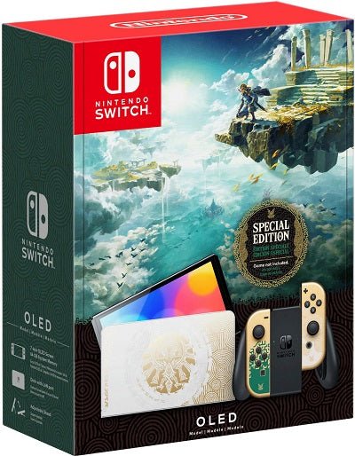 Nintendo Switch OLED Console - Zelda Tears of the Kingdom Edition USED - Video Games - Nintendo Switch