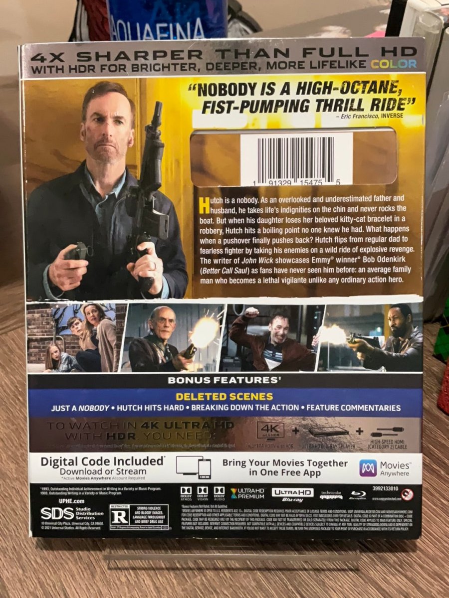 Nobody 4K UHD w/SLIP USED