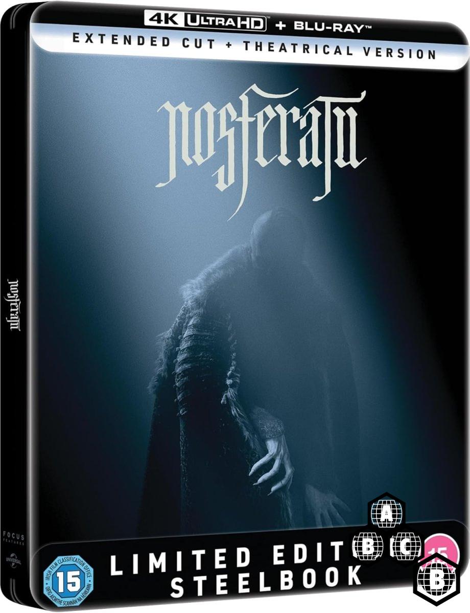 Nosferatu (UK 4K UHD, Limited Edition Steelbook, Region Free/B)