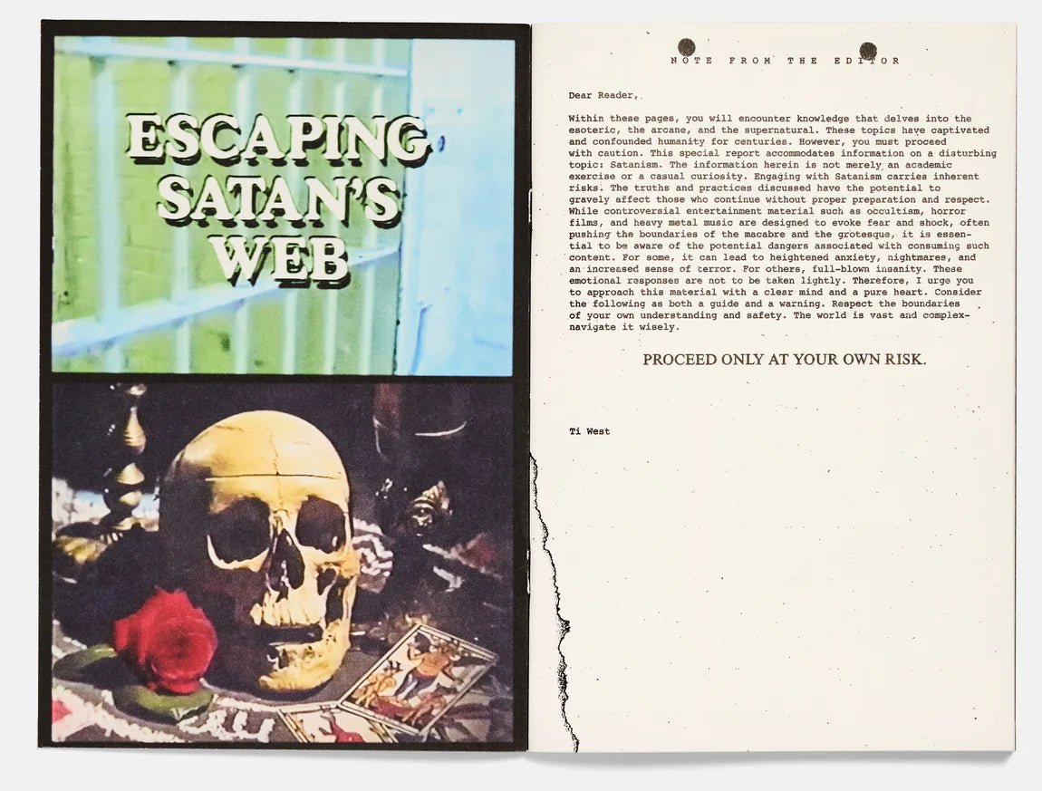 Not Today, Satan! (Zine by Ti West) - Books