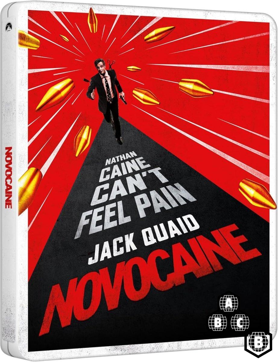 Novocaine (4K UHD, UK Limited Edition Steelbook, Region Free/B)