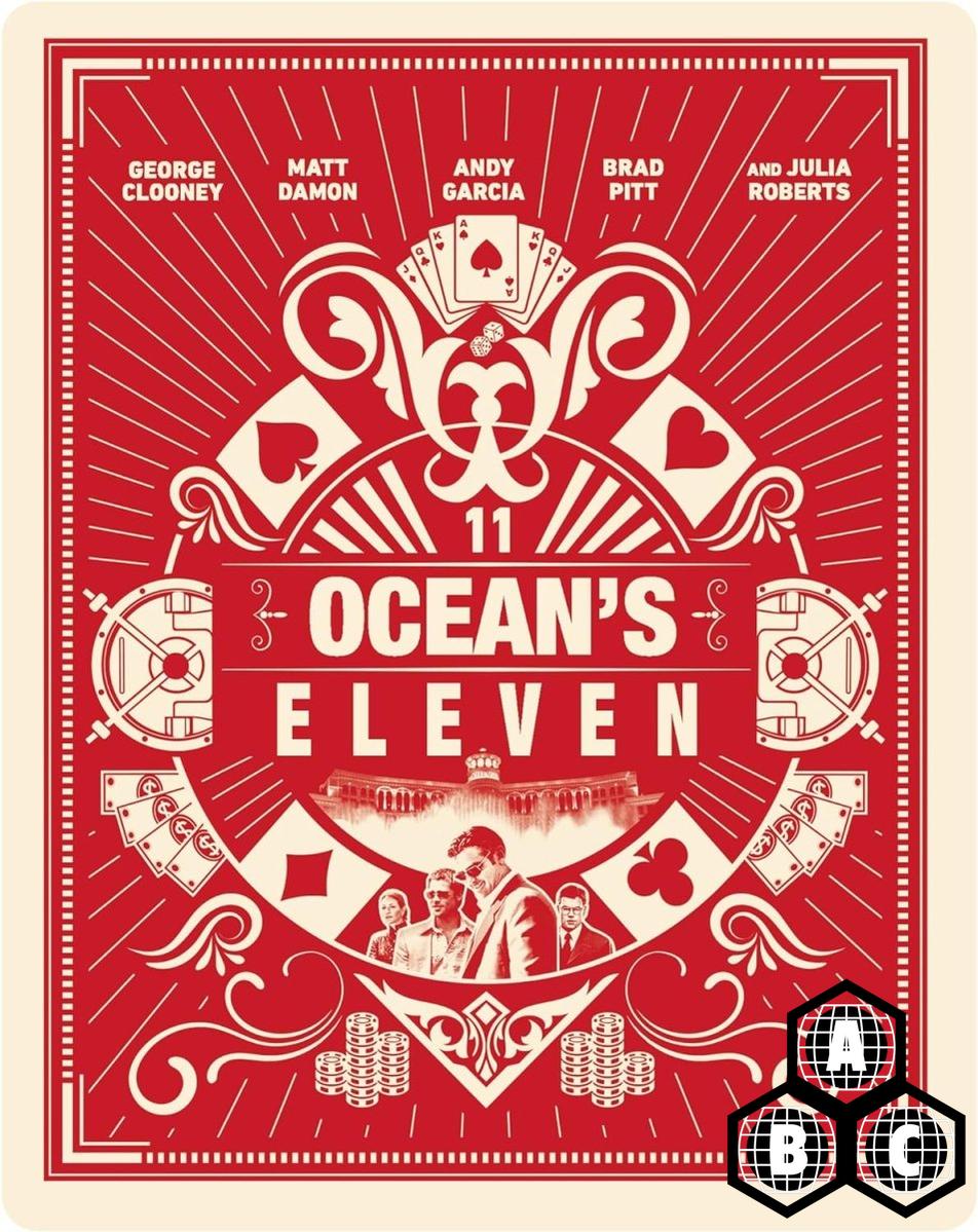 Ocean's Eleven (4K UHD, Limited Edition Steelbook, Region Free) - New 4K UHD