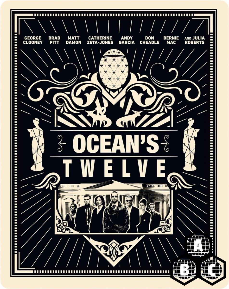 Ocean's Twelve (4K UHD, Limited Edition Steelbook, Region Free) - New 4K UHD