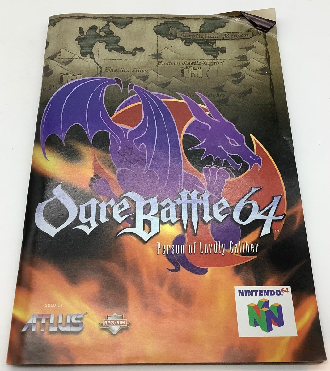 Ogre Battle 64: Person of Lordly Caliber Nintendo 64 USED - Video Games - Nintendo 64