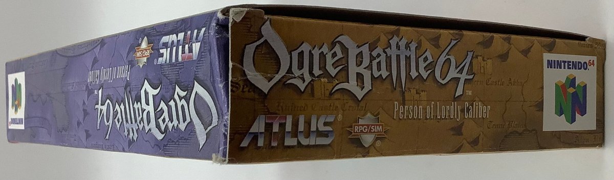Ogre Battle 64: Person of Lordly Caliber Nintendo 64 USED - Video Games - Nintendo 64