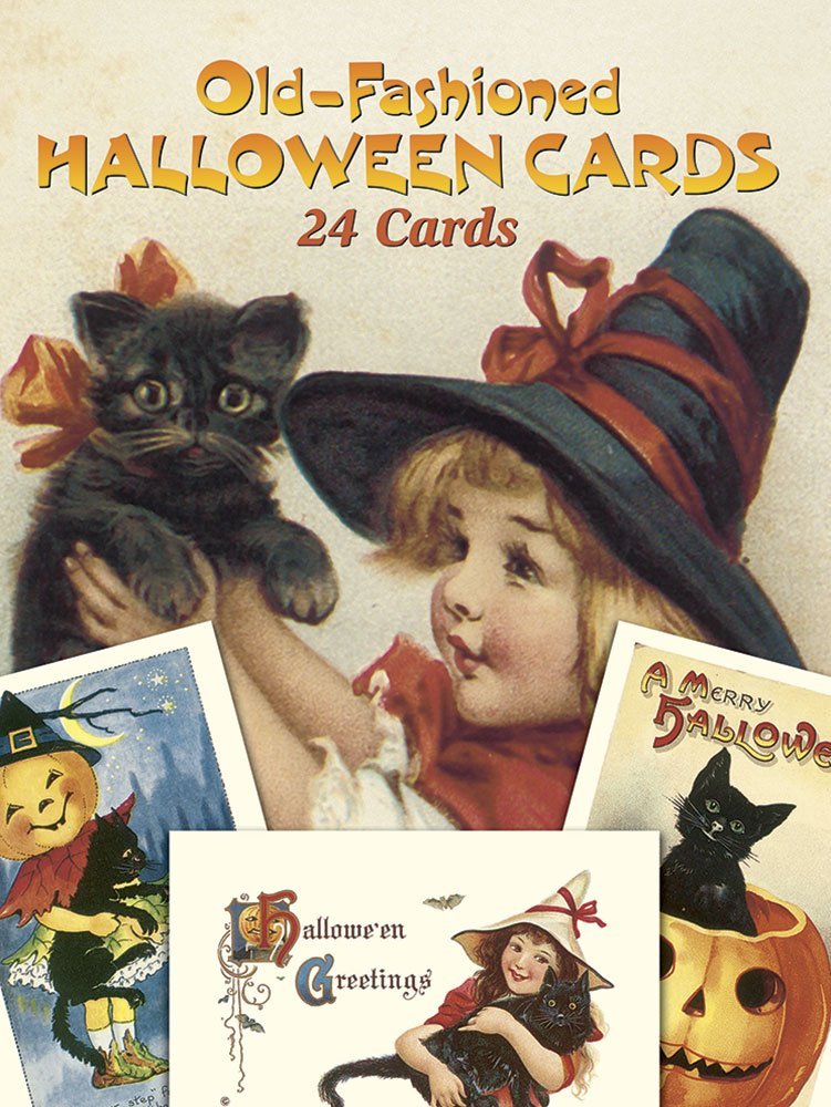 Old - Fashioned Halloween Cards: 24 Cards (Dover Postcards) - Books